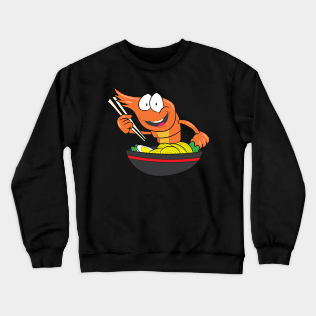 Shrimp Ramen Shirt | Shrimp Eating Noodles Gift